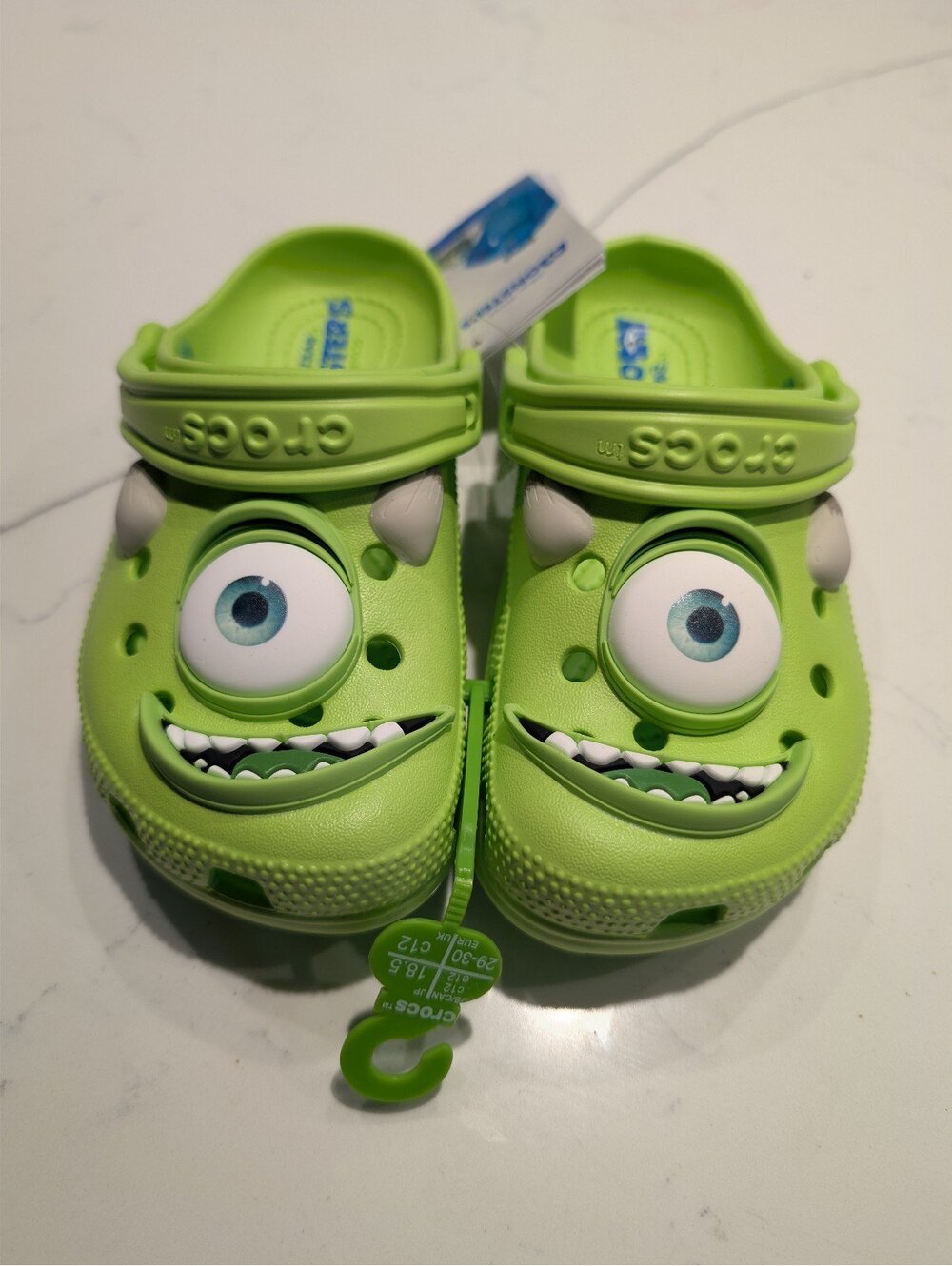 Crocs Disney monsters inc mike crocs size 12 12c